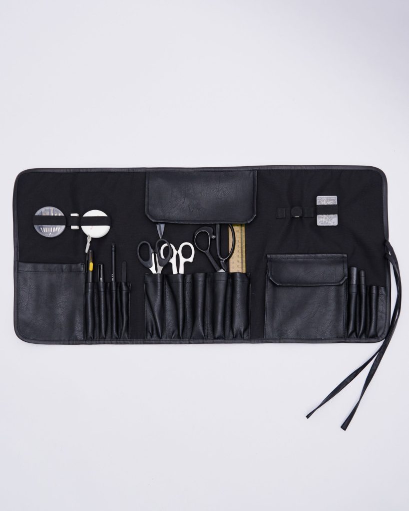 a black bag with tools