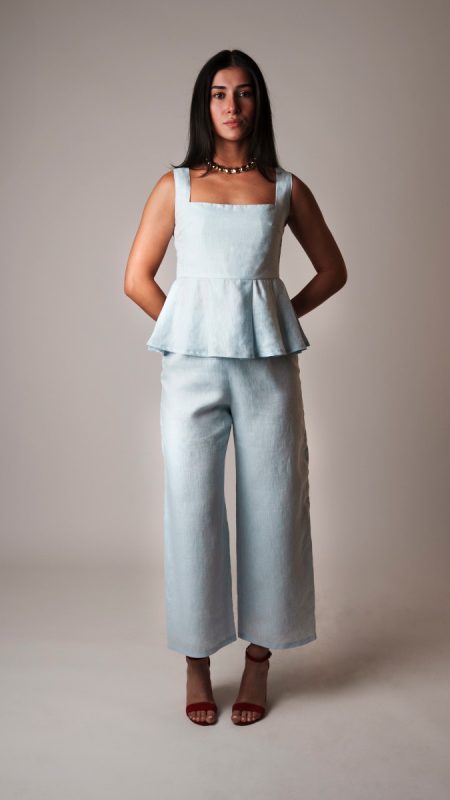 Free Peplum Top and Pants Sewing Pattern