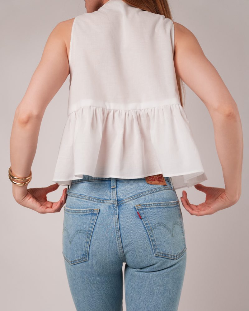Free Tie Front Crop Top Sewing Pattern