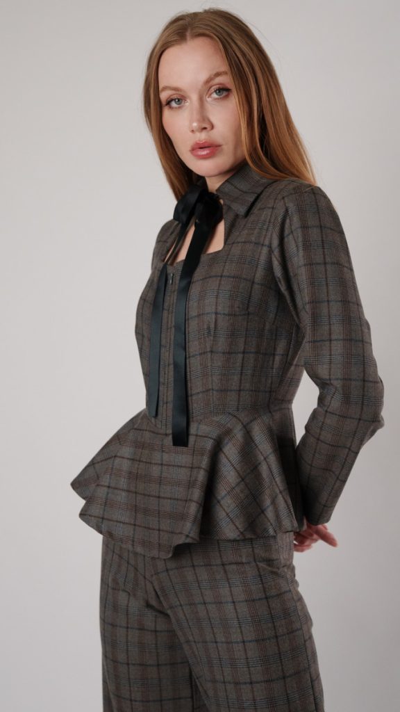 peplum jumpsuit free sewing pattern