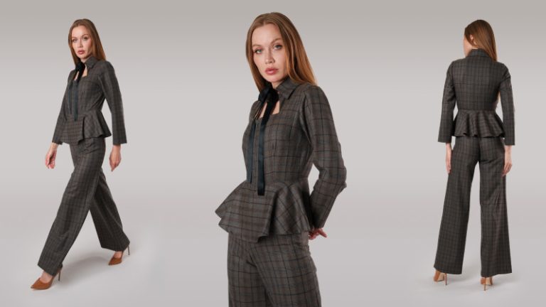 peplum jumpsuit free sewing pattern