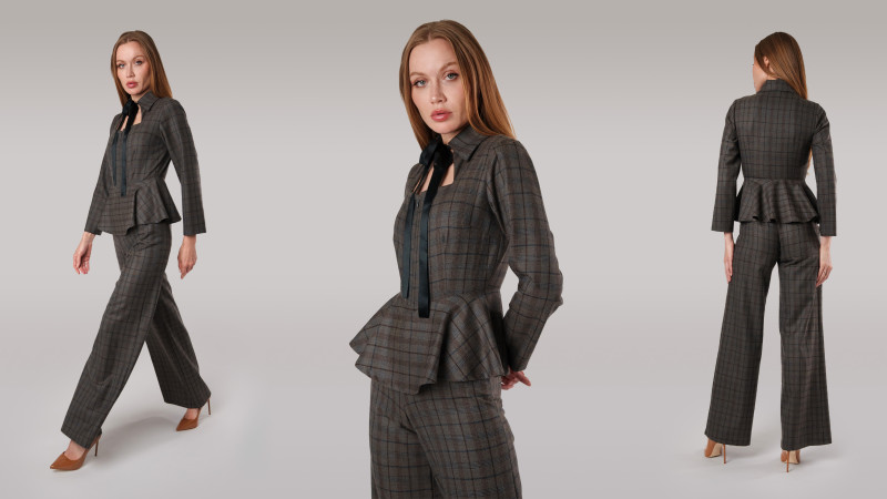 peplum jumpsuit free sewing pattern