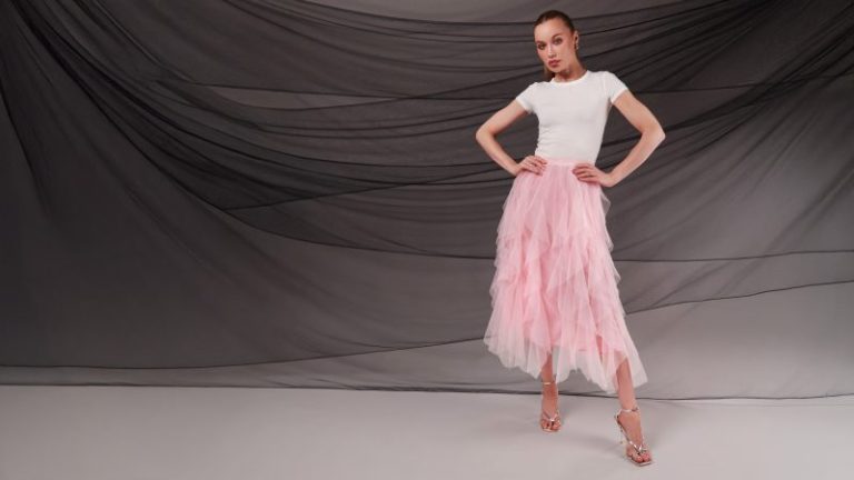 ruffled midi skirt pattern