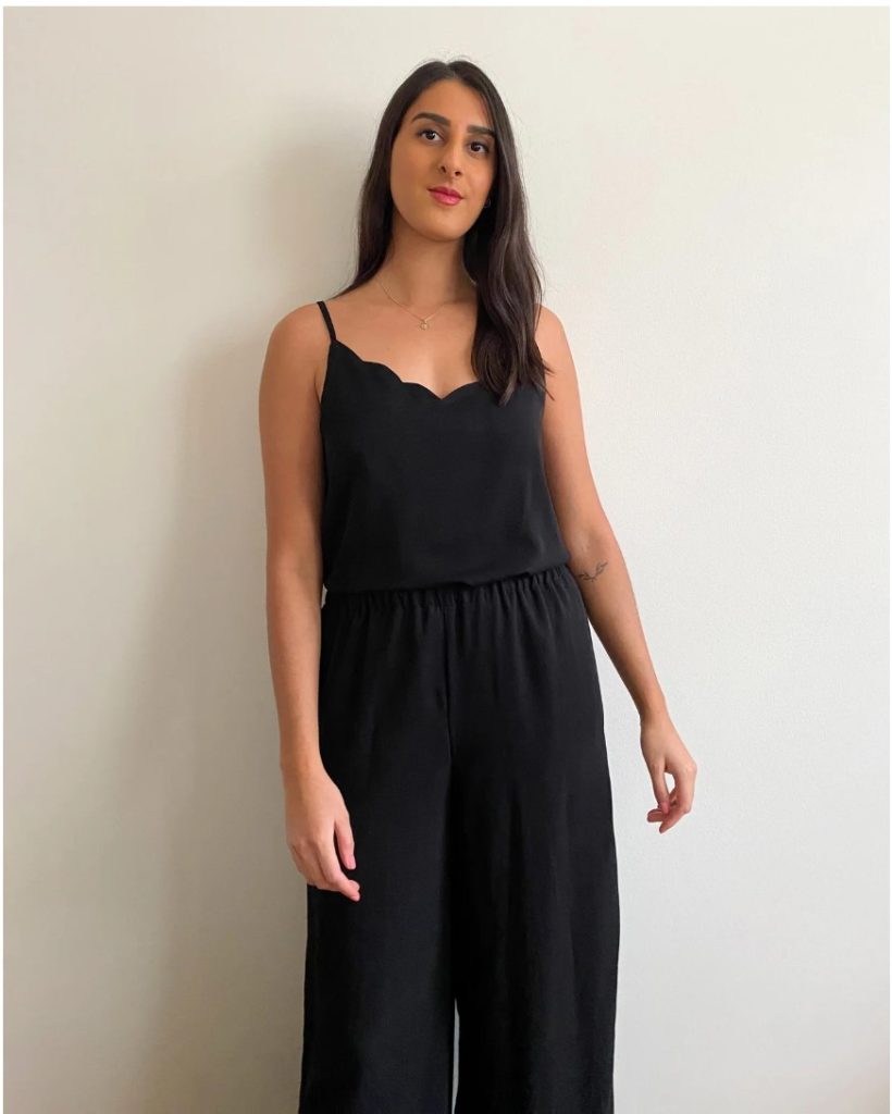 Free Scalloped Camisole Sewing Pattern