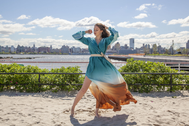 summer wrap maxi dress free sewing pattern