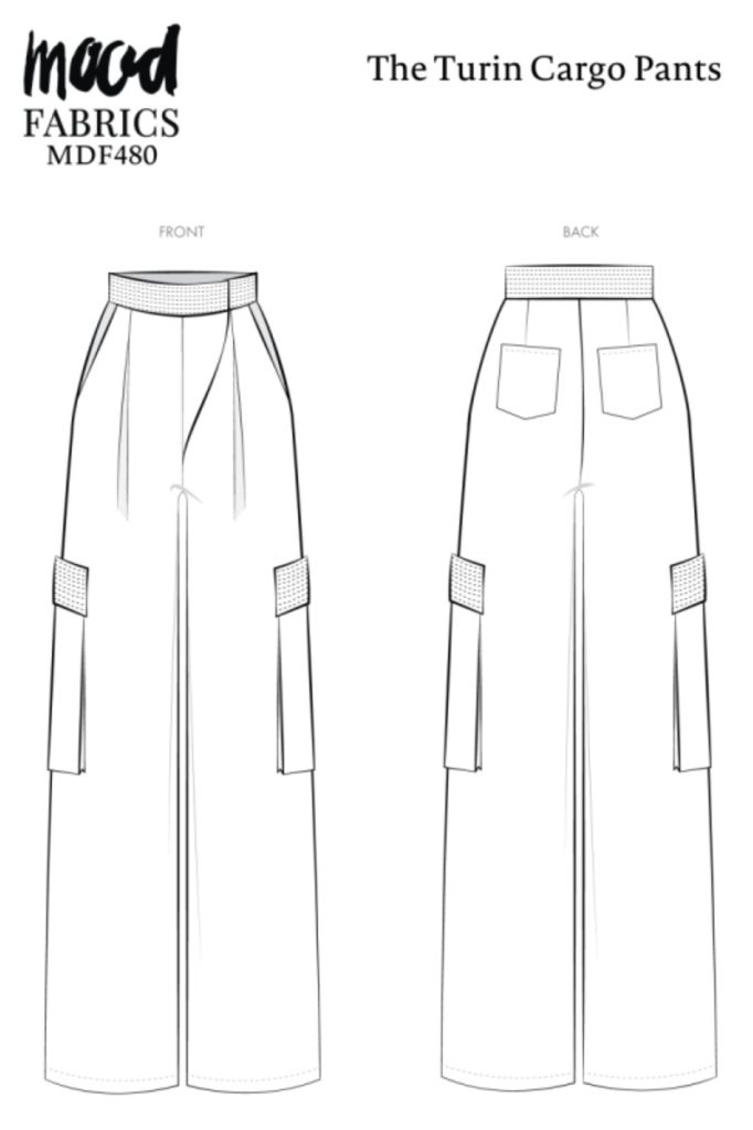 cargo pants free sewing pattern